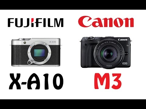 Fujifilm X-A10 vs Canon EOS M3