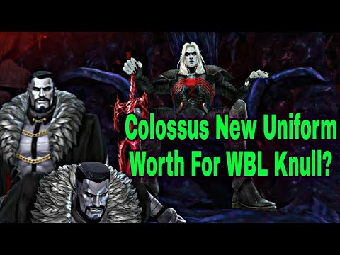 Colossus New Uniform Review And WBL Knull Clear With Colossus Transcend - Marvel Future Fight