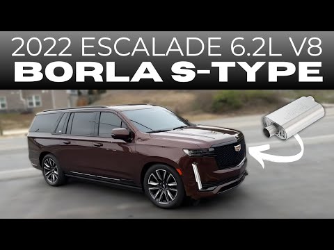 2022 Cadillac Escalade 6.2L V8 w/ Borla S-Type!