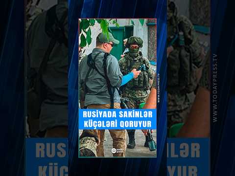 KİŞİLƏRİ BELƏ XİLAS EDİRLƏR: RUSİYADA GECƏ PATRULU! #XalqMüqaviməti #UkraynaMüharibəsi #Shorts