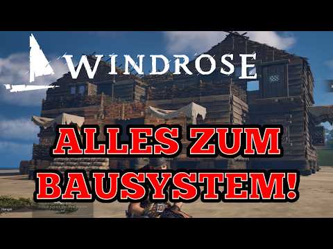 All the information about the building system in Windrose, the new open-world survival pirate game!