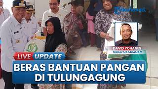 Beras Bantuan Pangan Disalurkan di Tulungagung, Bupati Minta Warga Aktif Melapor Jika Data Salah