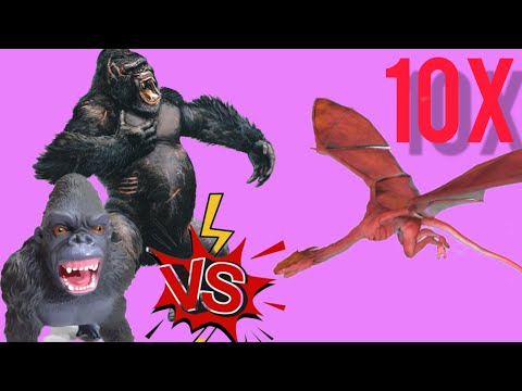 Animal Revolt Battle Simulator mobile. 10 Wyvern VS Mutant primates (every unit).