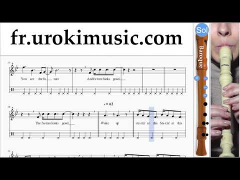 Cours de Flute à bec (B.) OneRepublic - Future Looks Good Partie#2 um-829