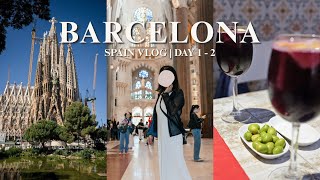 結婚10周年の特別な旅へ✈️ 30代夫婦で巡るスペイン・バルセロナ ｜ SPAIN Vlog🇪🇸 Day 1-2