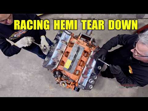 Old Racing Hemi Torn Down - The Purple Princess