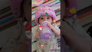 #shorts A few days after New Years... #baby #tiktok #funny #newborn #cute