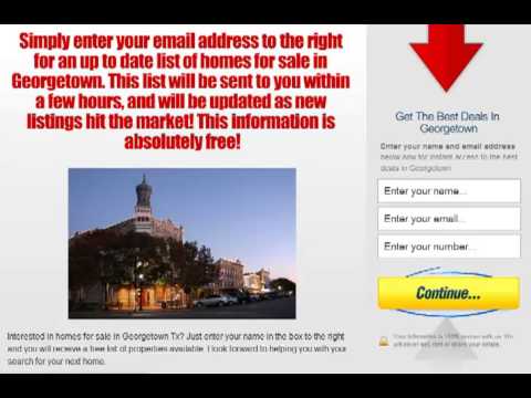 Georgetown Homes For Sale | Updated List of Homes For Sale Georgetown 512-818-3550