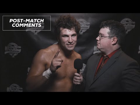 POST-MATCH: "The Natural" Channing Thomas After A Victory In His Series Debut - Limitless Wrestling