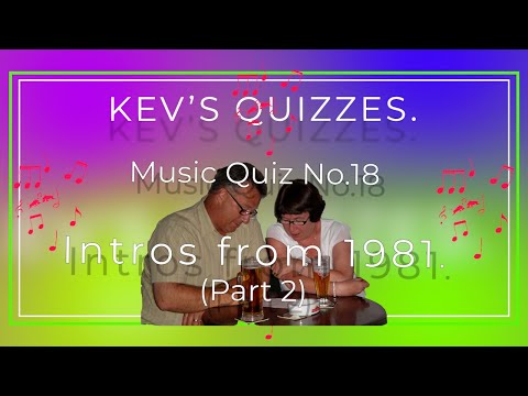 Music Quiz 19. | SPECIAL 1981 selection (Part 2). | Intro's and answers.