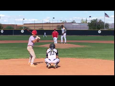Lorenzo Morresi - framing breaking ball in game vs. Mesa - Oct 5