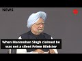 When Manmohan Singh Claimed He Was Not A Silent Prime Minister