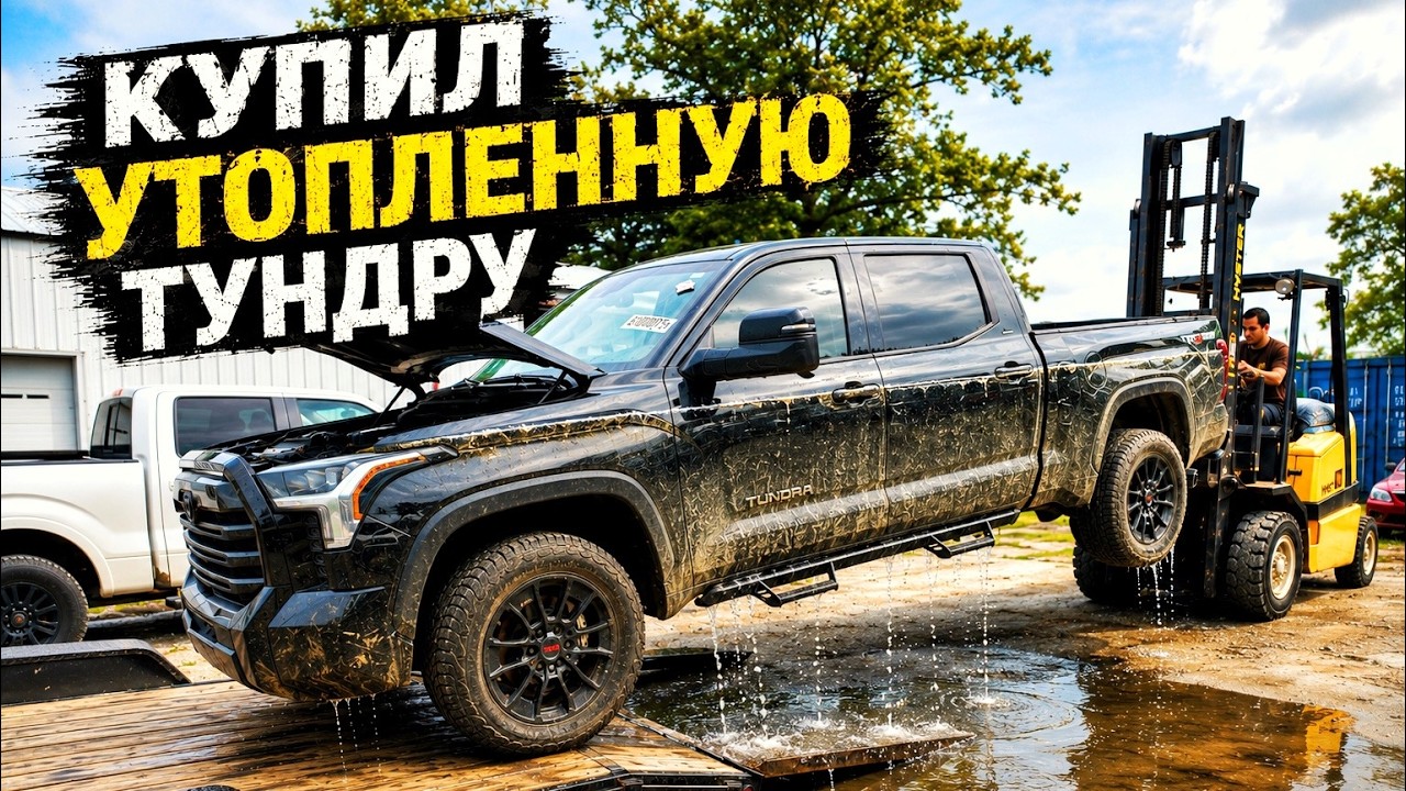 Купил утопленную Toyota Tundra. Есть ли шанс оживить?