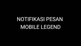 Download lagu SUARA NOTIFIKASI PESAN MOBILE LEGEND mp3