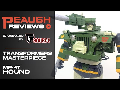 Video Review: Transformers Masterpiece - MP-47 HOUND
