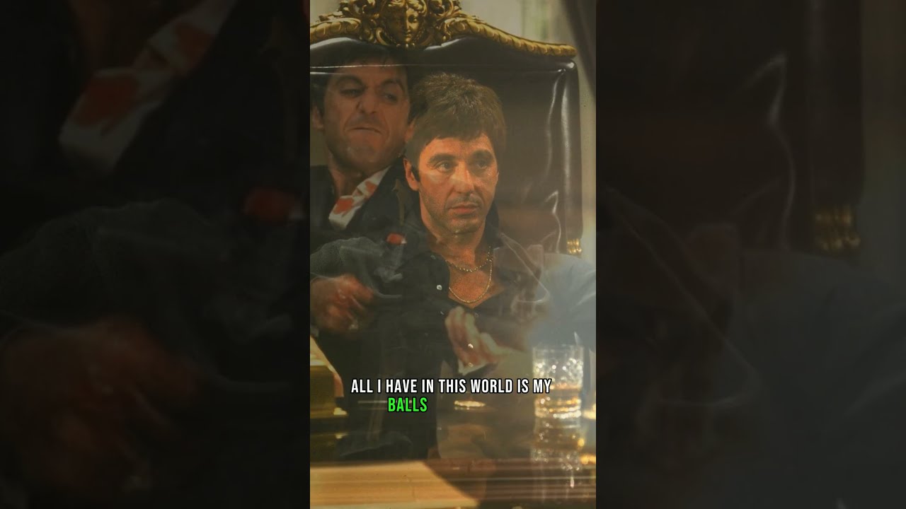Al Pacino's Unforgettable: Tony Montana Exploring the Iconic Quotes from Scarface 1983