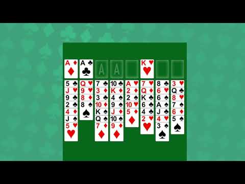 FreeCell Solitaire Video
