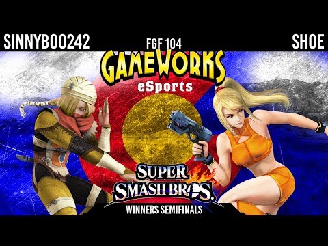 For Glory Friday #104 - NA|Sinnyboo242 (Sheik) Vs. Shoe (Zero Suit Samus) - Winners Semifinals