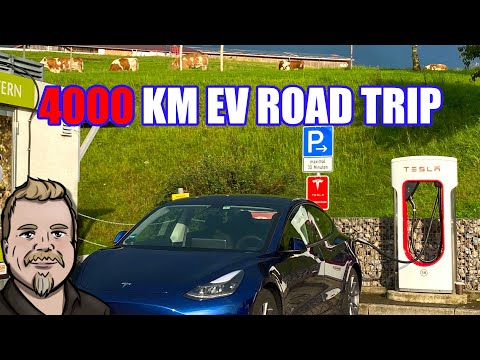 Electric car road trip 2500 MI / 4000 KM through Europe 4/4
