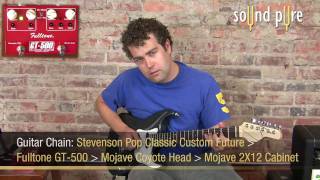 Video thumbnail for Fulltone Effects Gt-500 Gain Distortion and Overdrive Booster Pedal by soundpurestudios