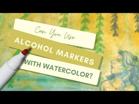 Can You Use Alcohol Marker With Watercolor?