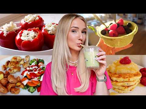What I Eat in a Week! Anti Blähbauch, High Protein & Low Calorie Rezepte VLOG