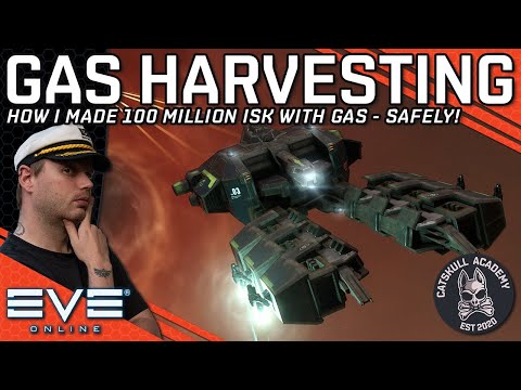 How I Make 100m ISK PER HOUR Gas Huffing!! || EVE Online