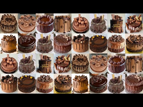 🌈Kek banano recipe/Chocolate Cake Design/Cake/Chocolate Cake/Chocolate Cake Recipe/Anniversary Cake