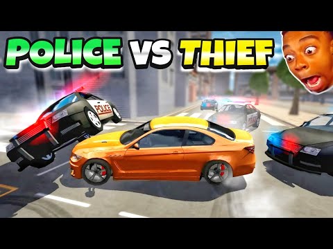 Police VS Thief 🤯| Part 3 | Extreme Car Driving Racing 3D🔥|