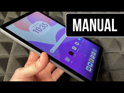 Lenovo Tab M9 9" 32GB Android 12 Tablet Set Up Manual Guide