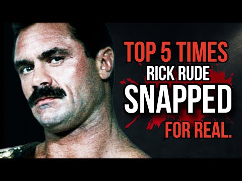 When Rick Rude Lost It — 5 Real Moments WWE and WCW Couldn’t Control