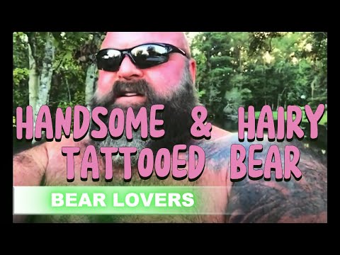 Handsome Hairy Bear Outing In The Park | Hairy, Bearded & Beefy Daddy Bear | Bear Lovers