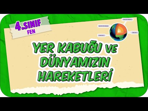 Yer Kabuğu ve Dünyamızın Hareketleri 📗 4.Sınıf Fen #2025