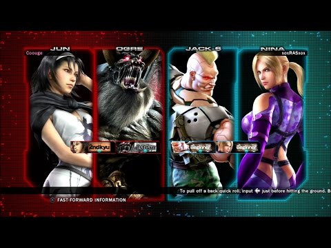 108 - Tekken Tag Tournament 2 - Coouge (Jun/Ogre) vs xoxRASxox (Jack-6/Nina)