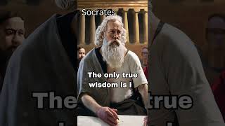 #Socrates Quoted true wisdom is in knowing you know nothing #ancientgreekphilosopher #wisdom