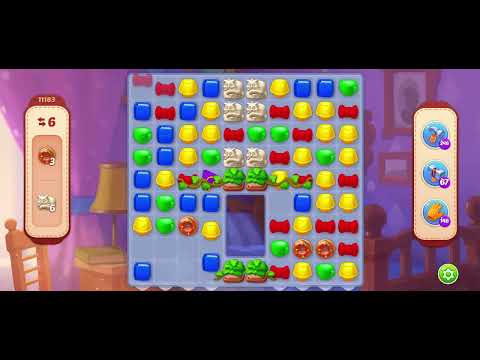 Homescapes Level 11183 夢幻家園 第11182關- No boosters