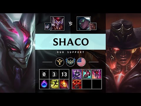 Shaco Support vs Senna - NA Challenger Patch 25.19