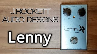 Video thumbnail for J.Rockett audio designs Lenny boost & Guyatone Vintage Tremolo VT2 by WESTBALL FAMILY
