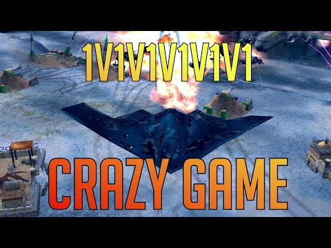 Defcon Frost Edition! 1v1v1v1v1v1 Free For All - Crazy Air Force Game