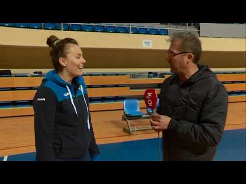 odbojka  jutro - Dado Janić i Vesna Sekulić ŽOK Smederevo nakon pobede nad Radničkim od 3:1 KCN I tv