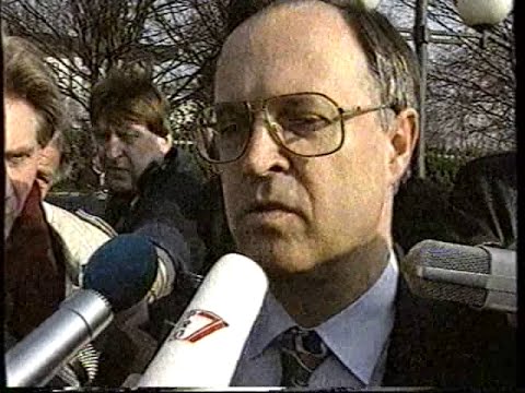FRAGMENT EINER SPÄTAUSGABE DER PRO7 - NACHRICHTEN mit MARTIN RUTHENBERG (12.04.-13.04.1993)