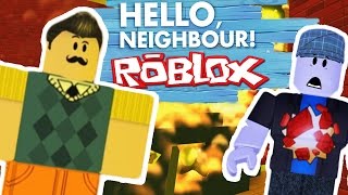 Hello Neighbor In Roblox Burning The Teddy Let S Play Roblox Hello Neighbour Edition Part 1 Free Online Games - pewdiepie plays roblox part 1