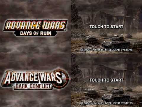 Let's Play Advance Wars Days of Ruin and Dark Conflict at the same time (Part 1)