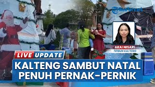 Suasana Hangat Warnai Natal 2025 di Palangka Raya, Ramai Anak Rantau Tampak Padati Bundaran Besar