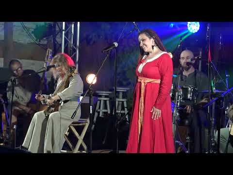 Folkowisko 2023 - Gusła -Dzień 3 (sobota). Występ zespołu Łysa Góra (folkowo rockowo metalowa grupa)