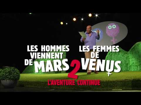 Les Hommes viennent de Mars, les femmes de Vénus 2 : bande-annonce 