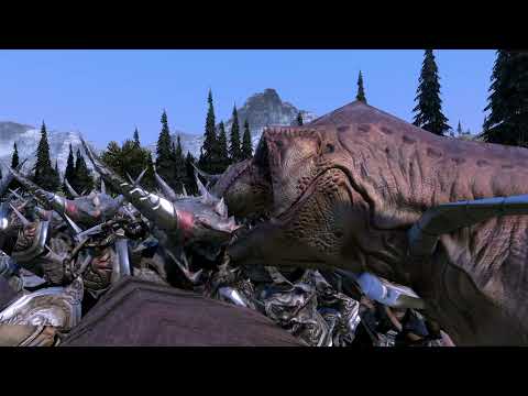 3,000 Giant Ogre vs 5,000 Trex | Ultimate Epic Battle Simulator #UEBS
