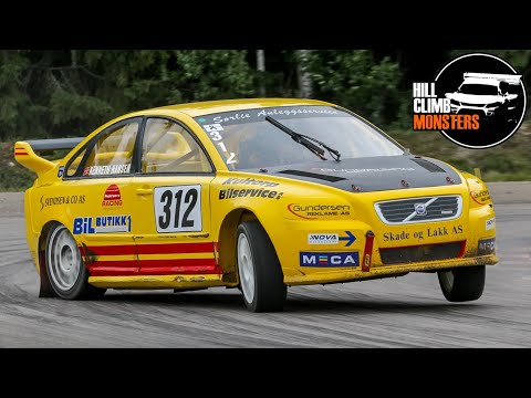 VOLVO S40 RWD RallyCross in HillClimb || Spectacular Driving ONBOARD