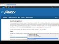 Download and install the JQUERY.