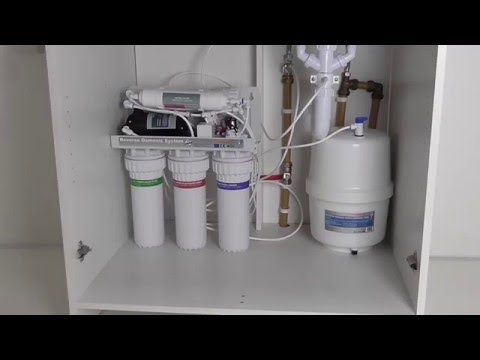 Install your reverse osmosis unit